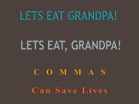 The Comma – tough to master and easy to mess up